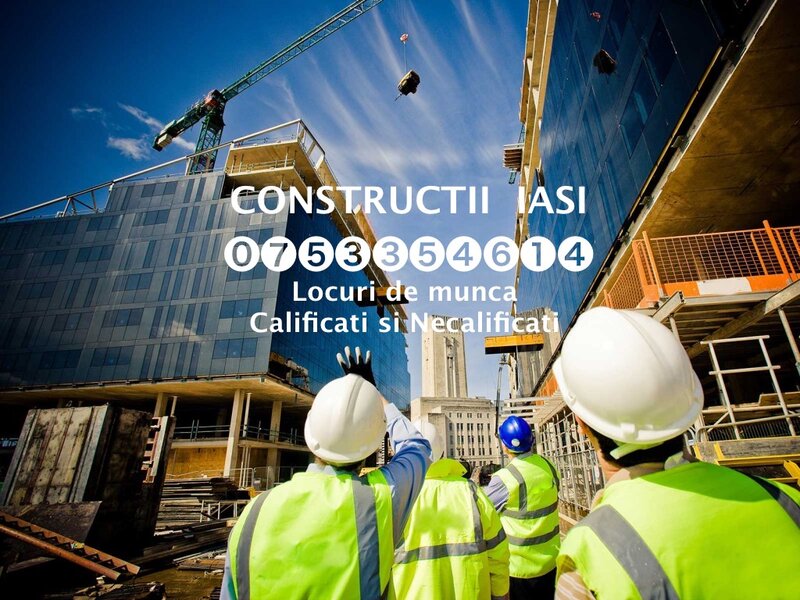 Dulgheri, fierari, finisori, faiantari, zidari Iasi. Constructii